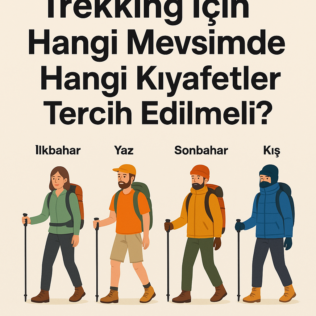 Trekking İçin Hangi Mevsimde Hangi Kıyafetler Tercih Edilmeli?