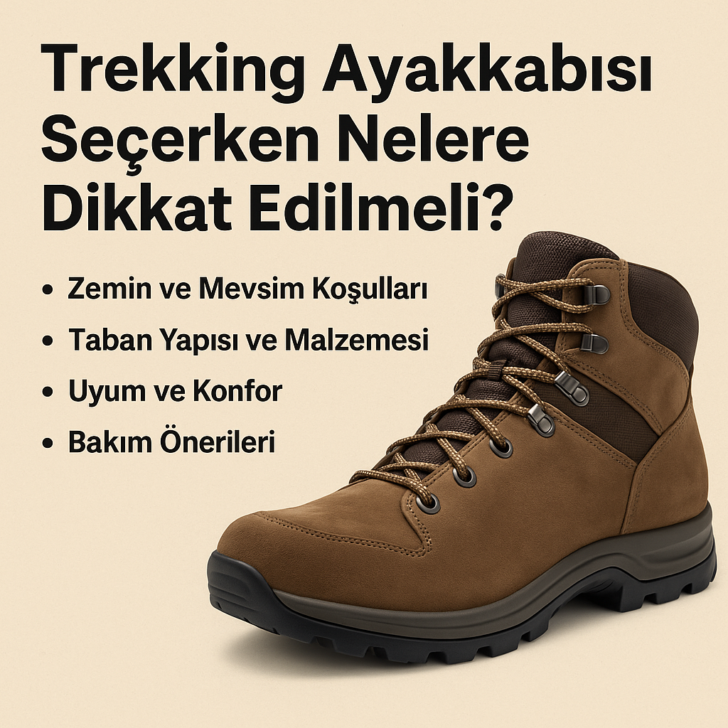 Trekking Ayakkabısı Seçerken Nelere Dikkat Edilmeli?