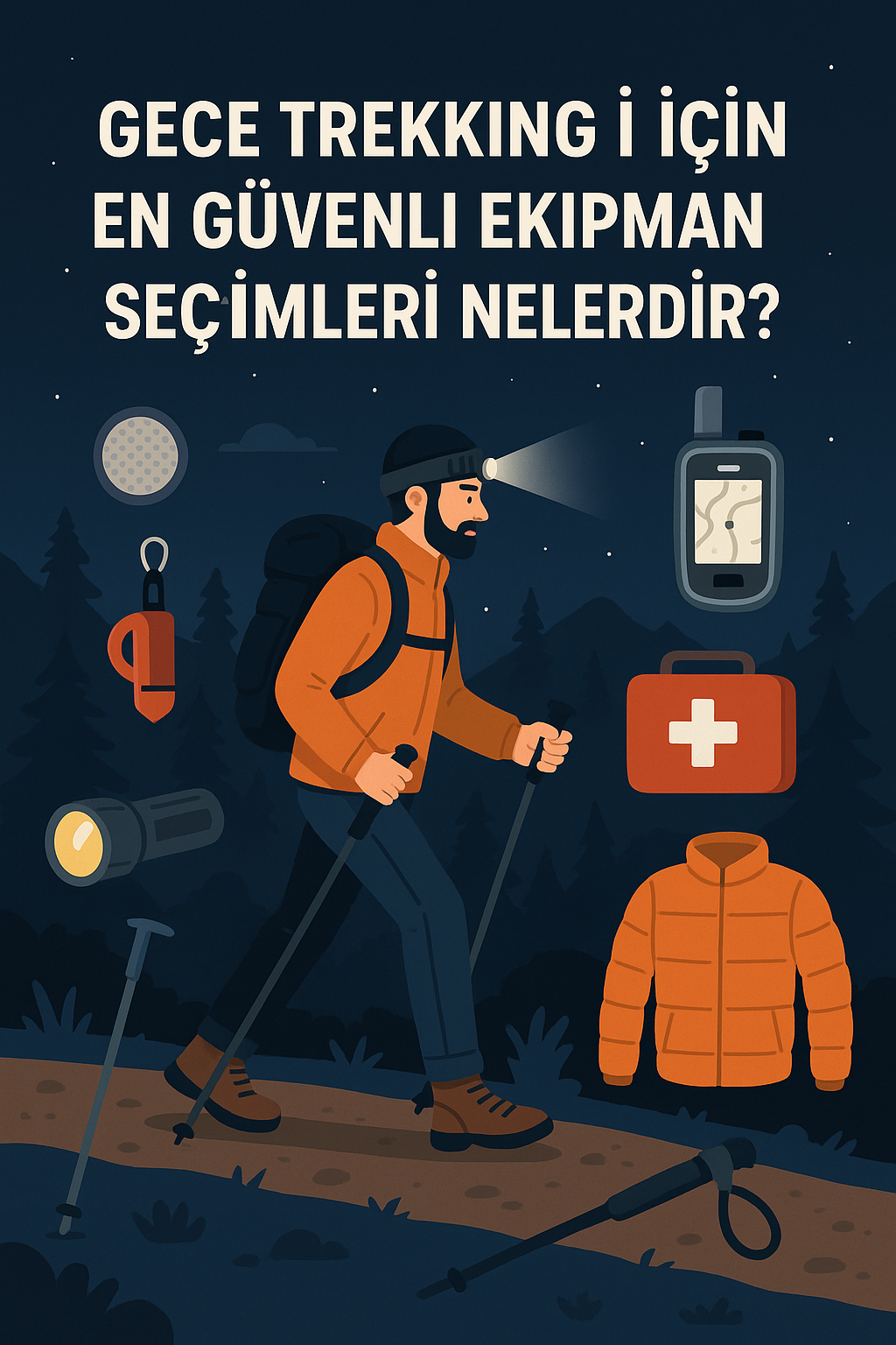Gece Trekkingi İçin En Güvenli Ekipman Seçimleri Nelerdir?