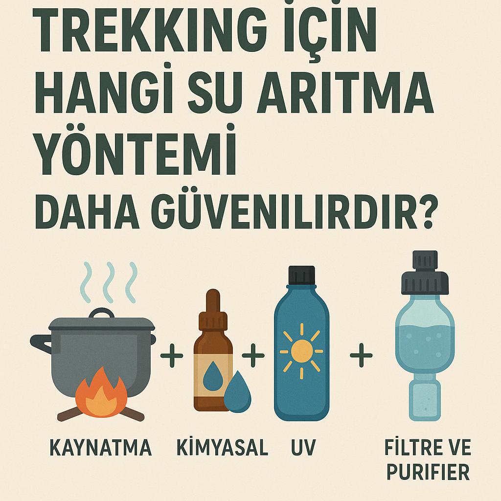 Trekking İçin Hangi Su Arıtma Yöntemi Daha Güvenilirdir?