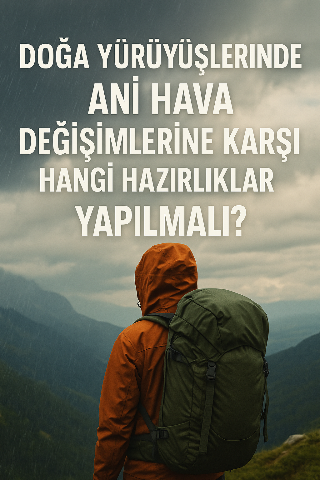Doğa Yürüyüşlerinde Ani Hava Değişimlerine Karşı Hangi Hazırlıklar Yapılmalı?