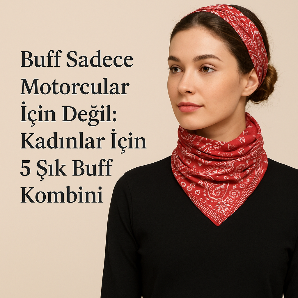 Buff Sadece Motorcular İçin Değil: Kadınlar İçin 5 Şık Buff Kombini