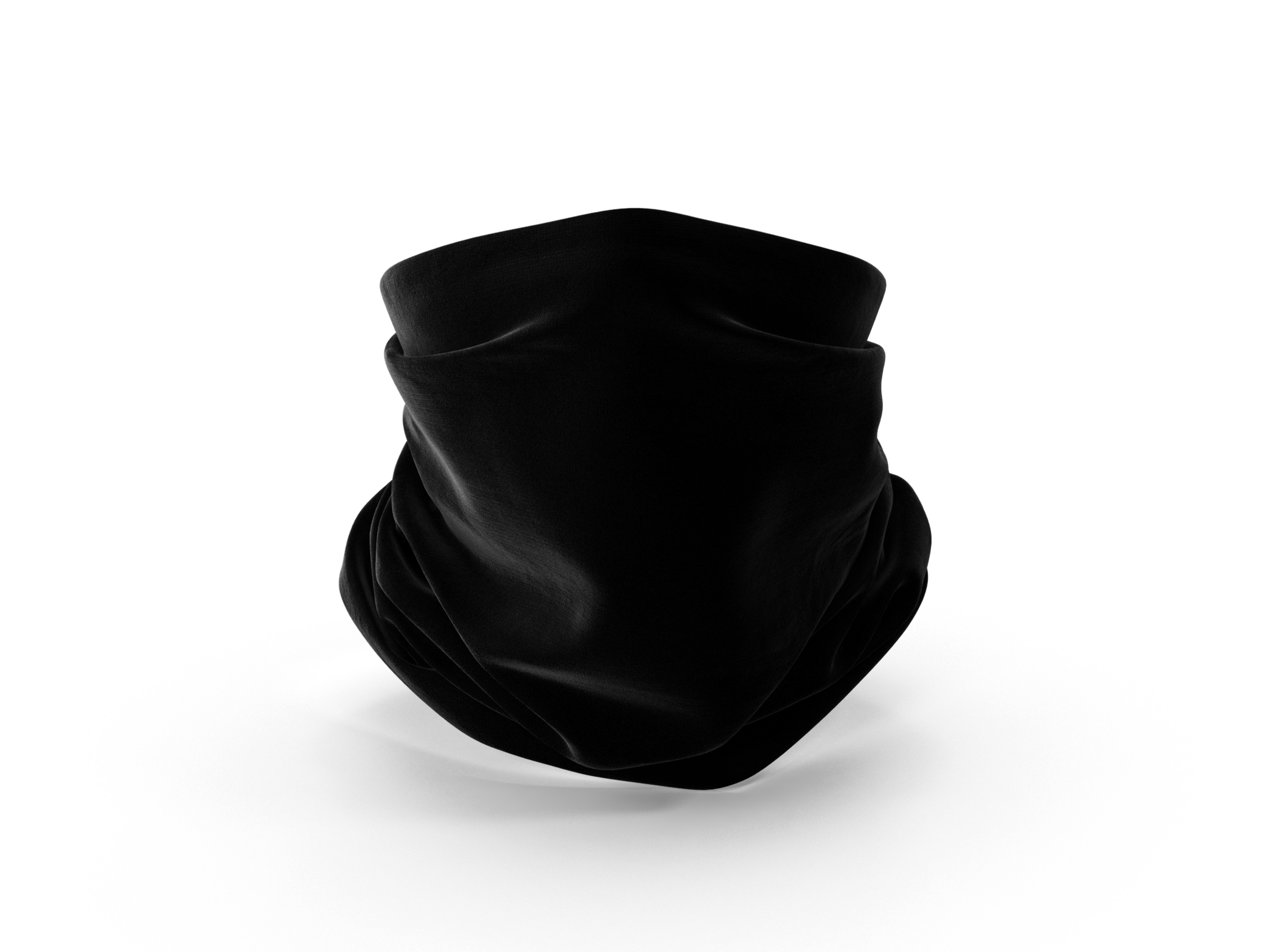 Valeria Wear - Düz Siyah Desenli Buff