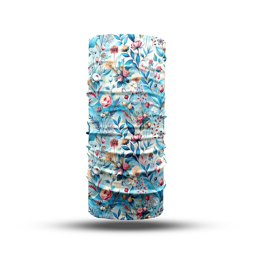 Valeria Wear - Blue Bloom Desenli Buff