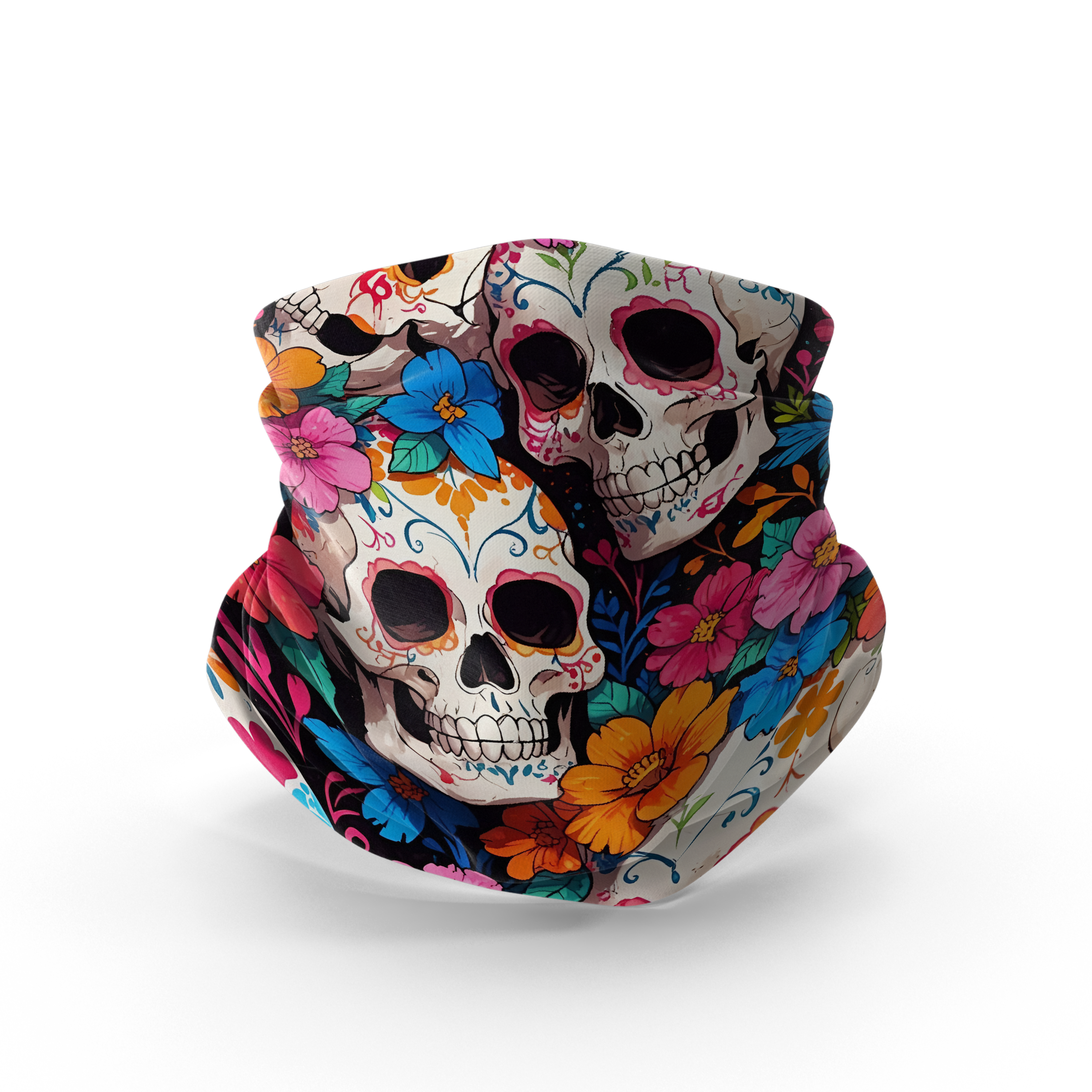 Valeria Wear - Floral Death Desenli Buff