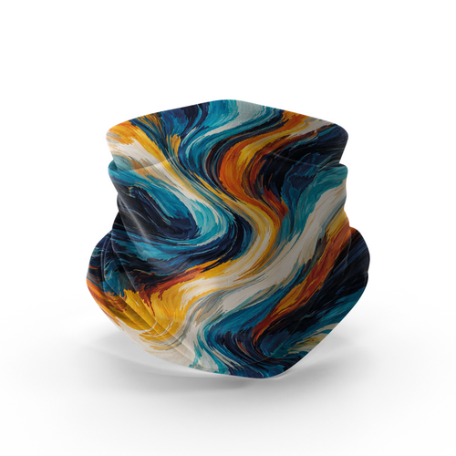 Valeria Wear -  Alev Dalgası Desenli Buff