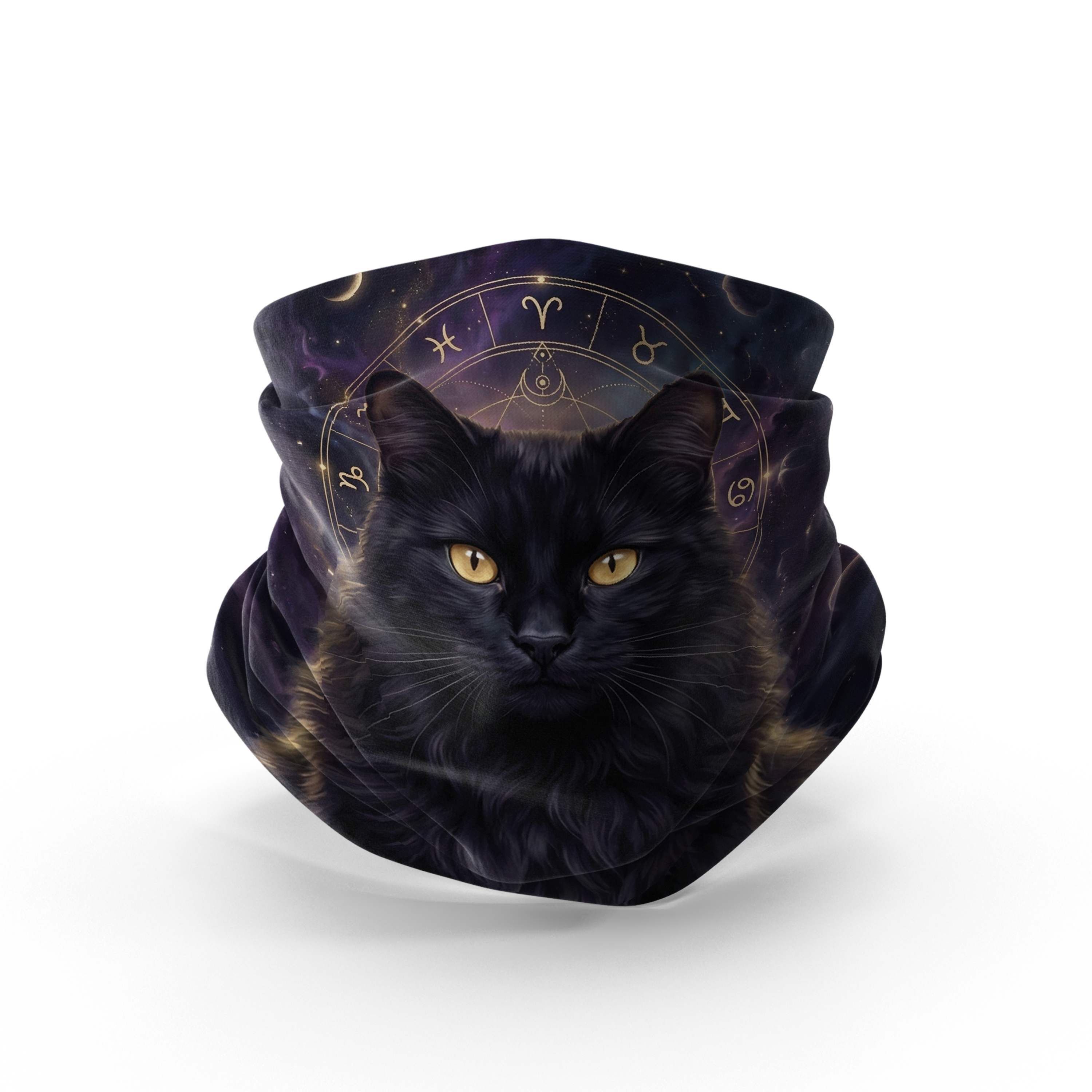Valeria Wear - Zodiac Cat Desenli Buff