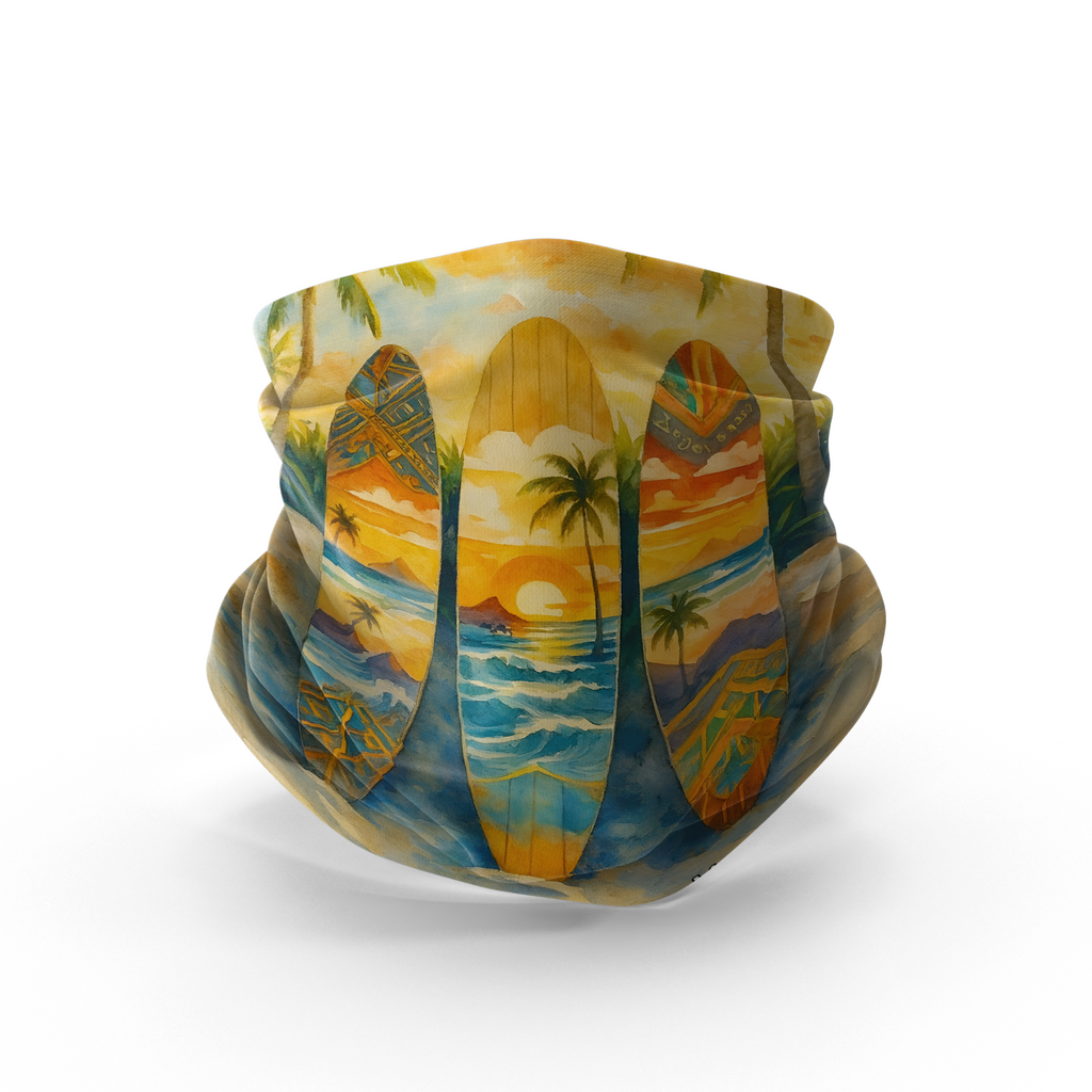 Valeria Wear - Sunset Surf Desenli Buff