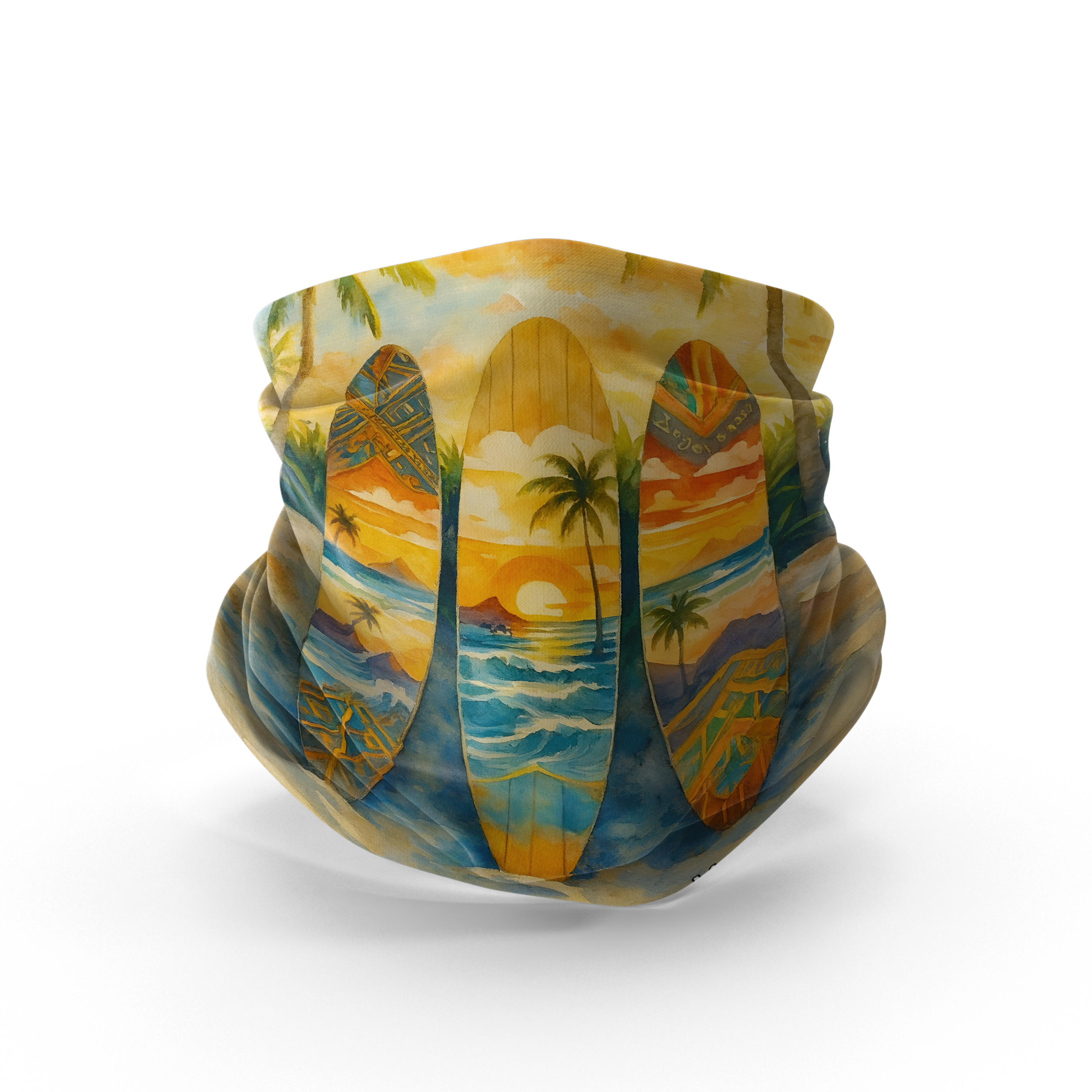 Valeria Wear - Sunset Surf Desenli Buff